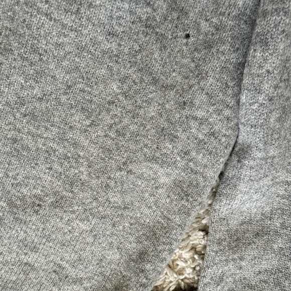 J. Crew 100% Lambs Wool Gray Sweater Size S - Picture 9 of 12
